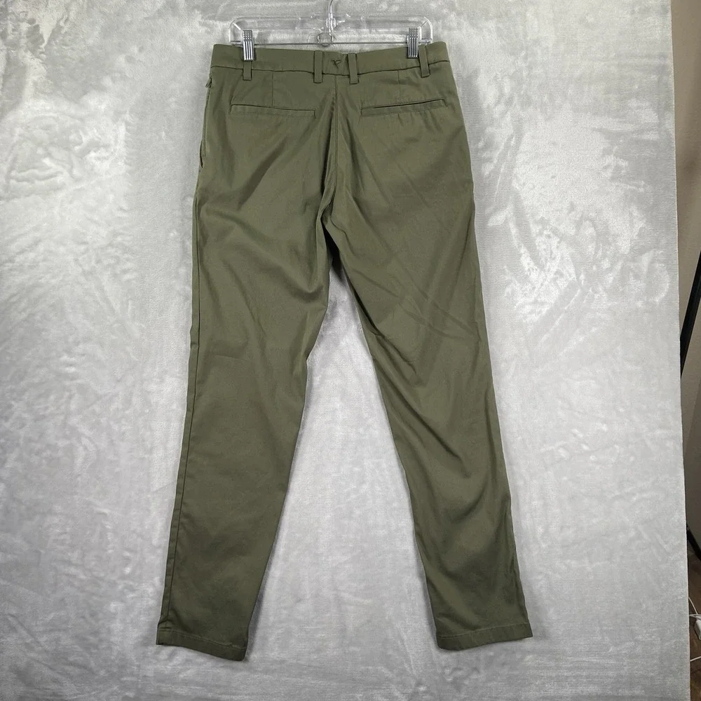 Birddogs Pants Mens 32x31 Lined Performance Chino Classic Fit Stretch Minimal